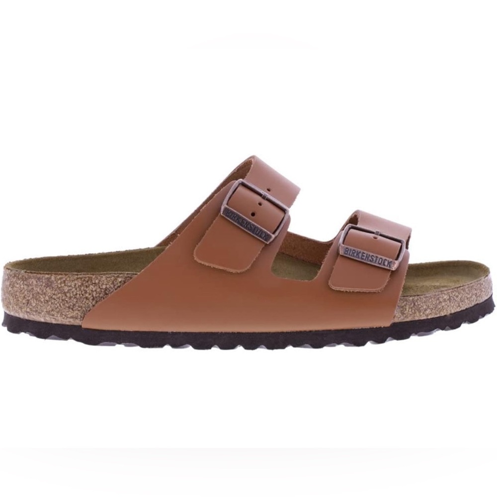 Birkenstock Women's Arizona SFB Birko-Flor Ginger Brown NEW!! 🆕 ✨